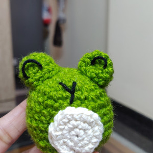 Little Frog soft toy