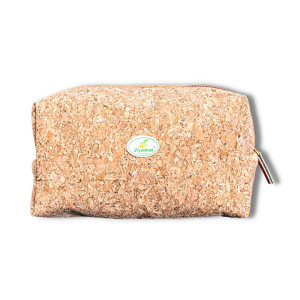 Cork Travel Toiletry Accessory Pouch