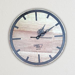 Bold Ring Circle Wooden Wall Clock