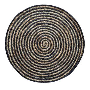 Spiral Natural Jute Carpet