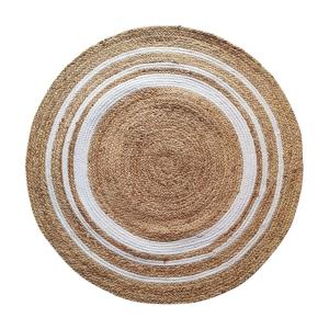 Cotton Rope and Jute Rings Carpet