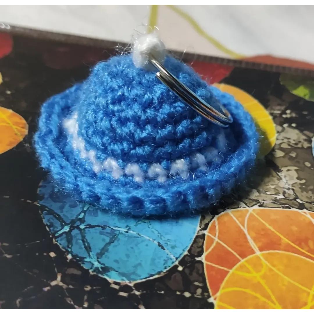Woolen Hat Crochet keychain