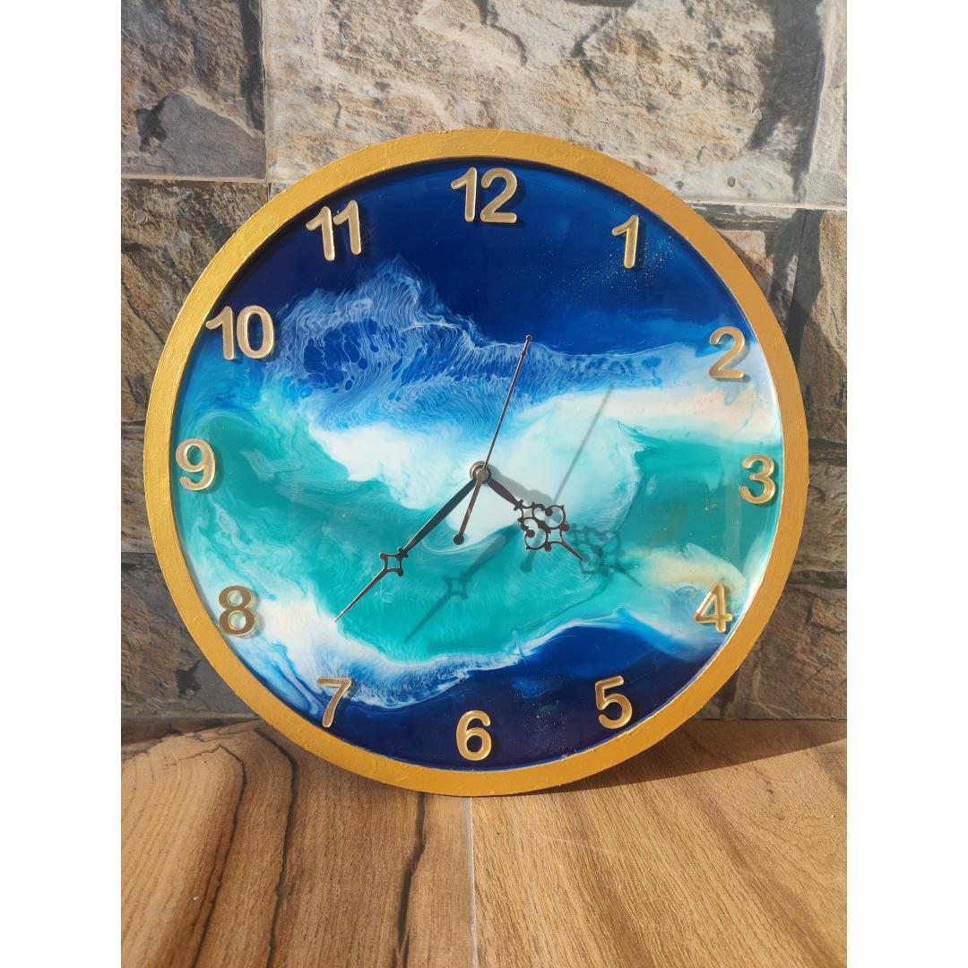 Beach Themed Resin Wall Clock