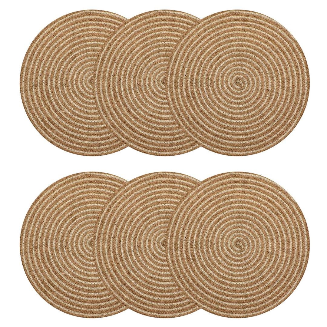 Place mats for dining table set of 6