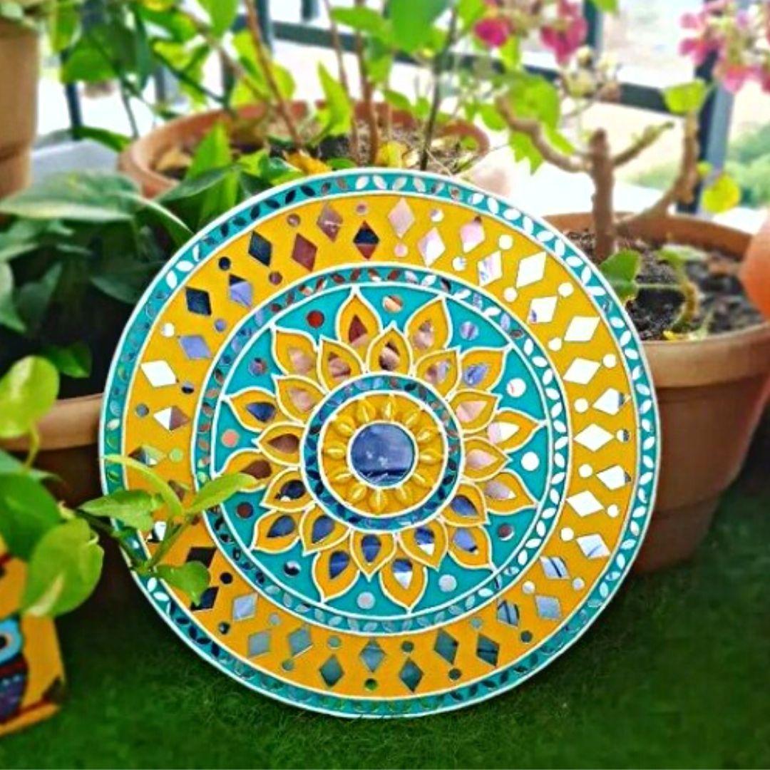 Sunflower Lippan Art