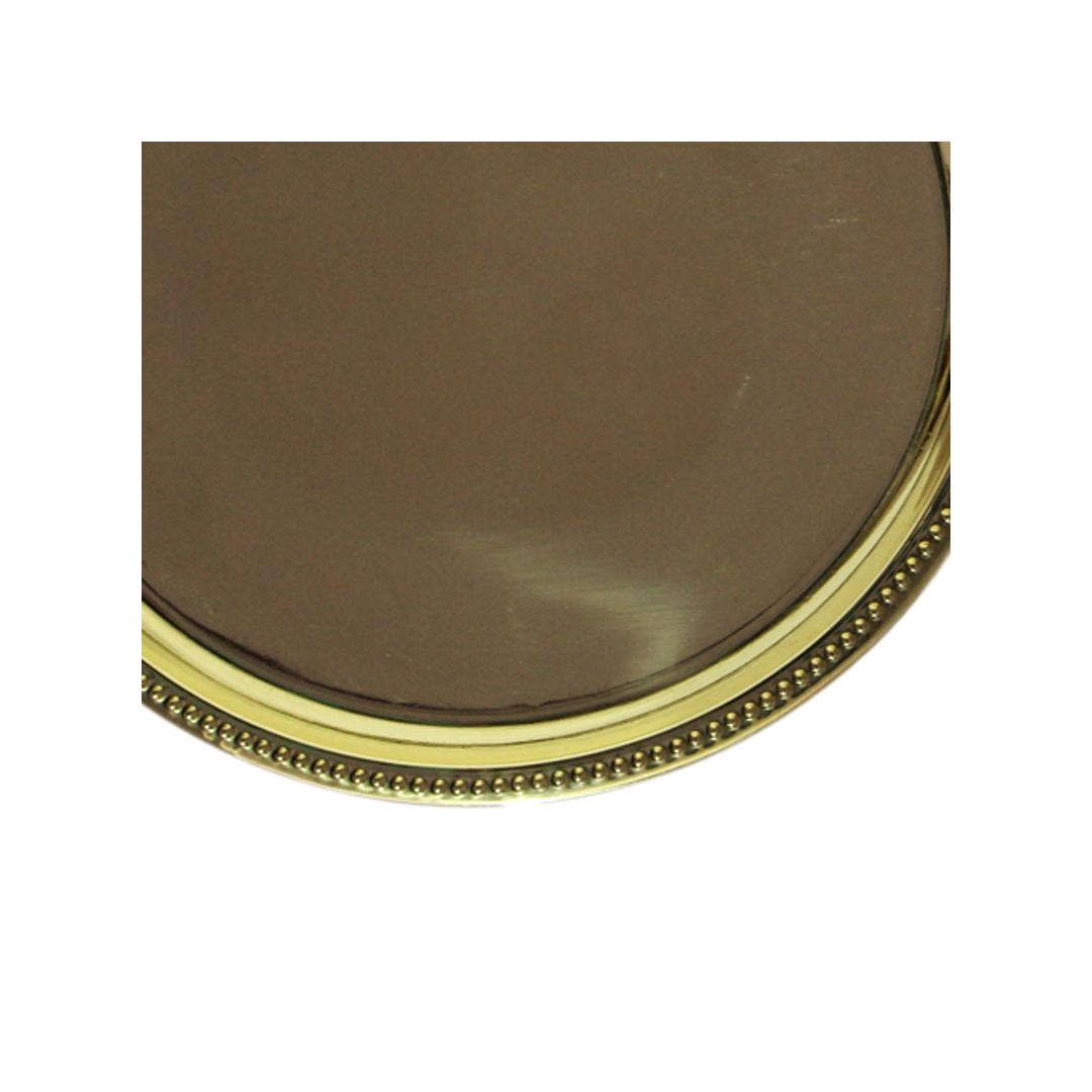 Traditional Brass Serving Plate 10 inches