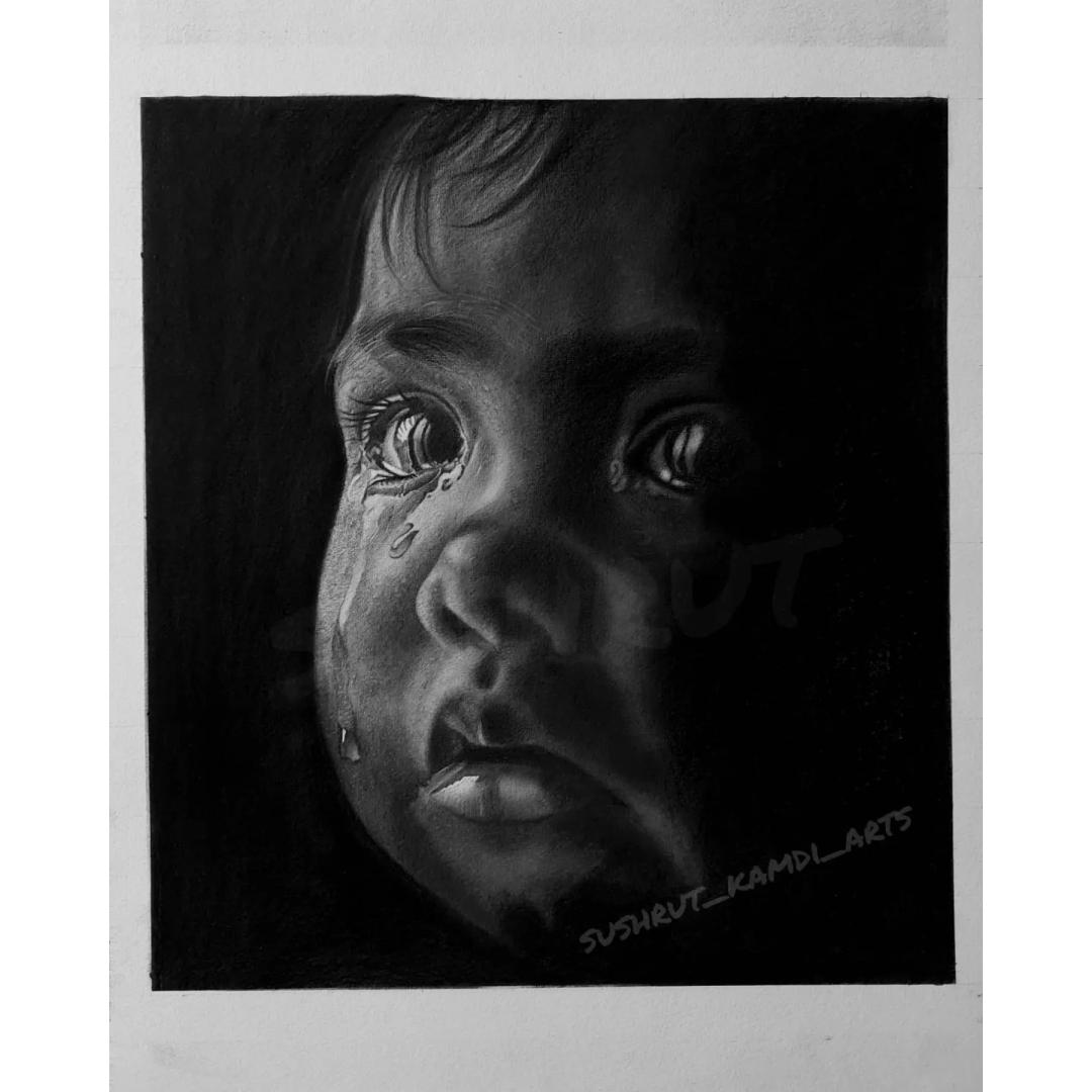 60 Simple Pencil Mother and Child Drawings