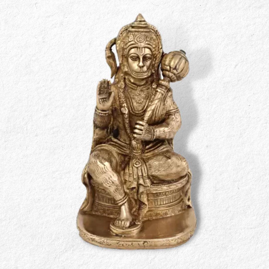 Viciniti : Hindu God Hanuman Mahavir Bajrangbali Idol Statue 20 cms