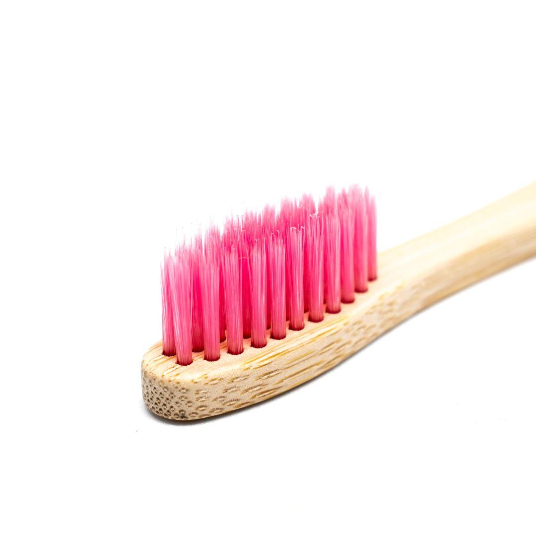 Kids Multicolour Organic Bamboo Toothbrush