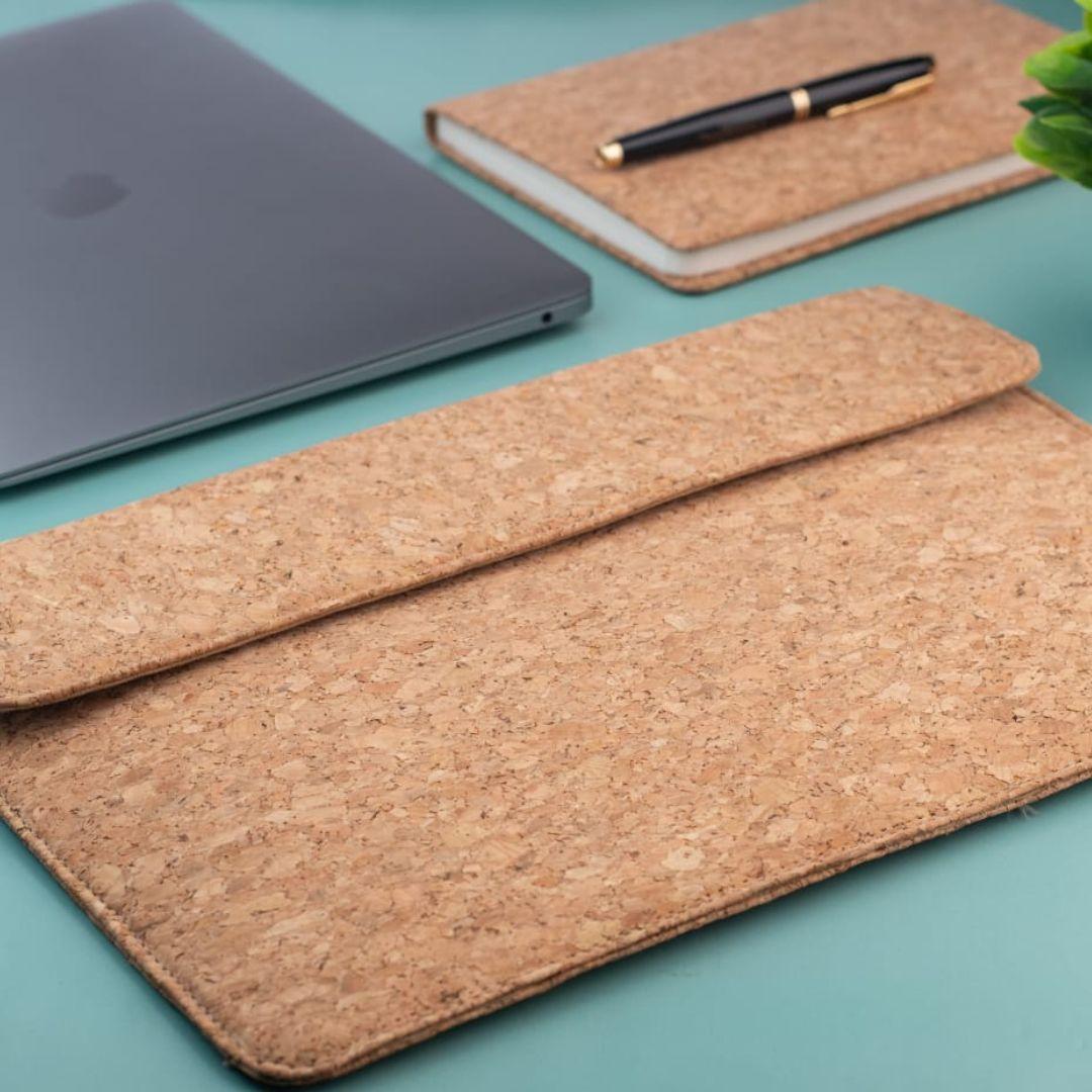 Cork Laptop Tablet Sleeve 15 inches