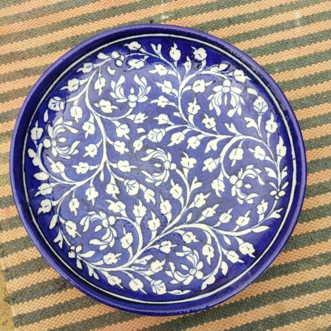 Egyptian Ceramic Plate 8 Inches