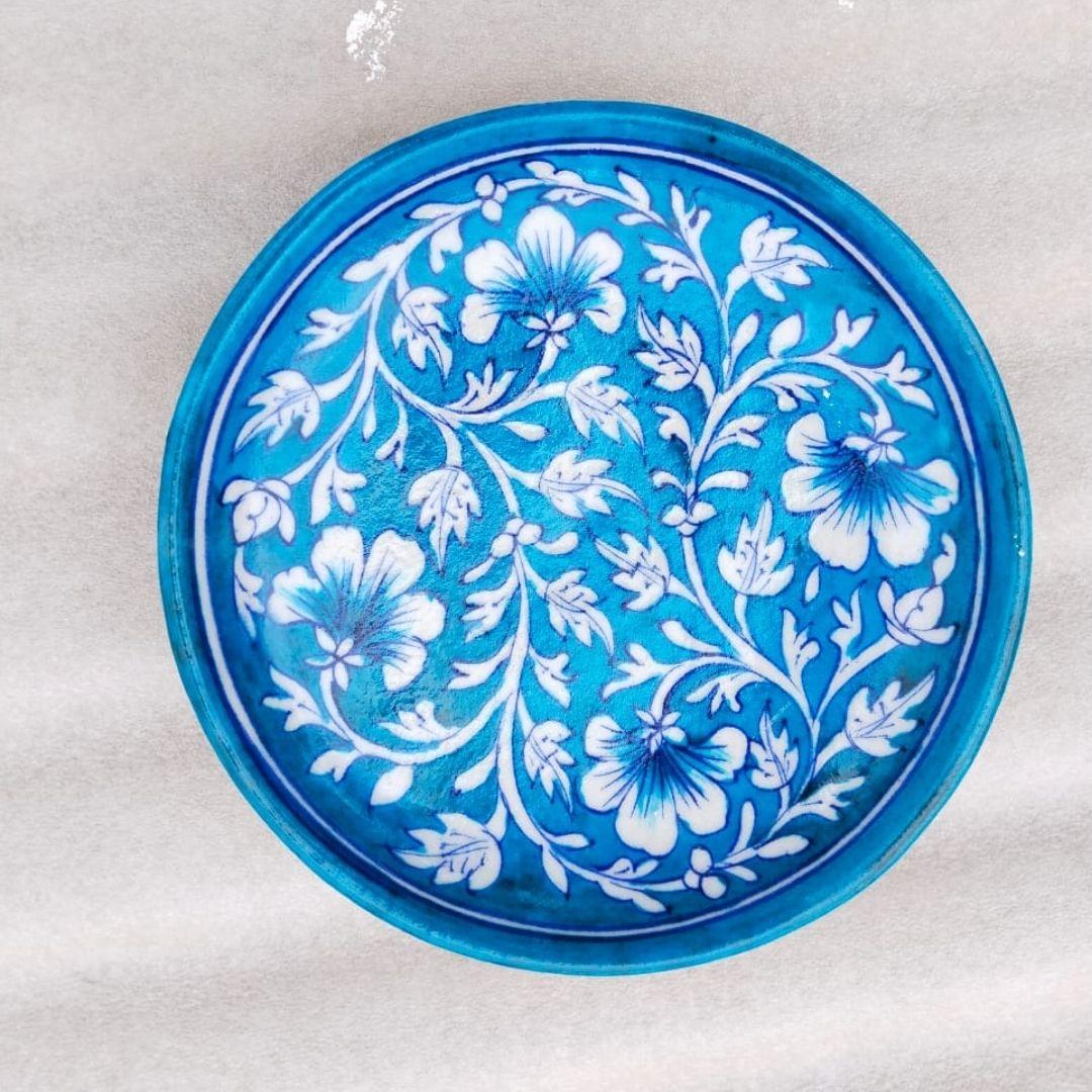Bluebell Ceramic Plate 8 Inches