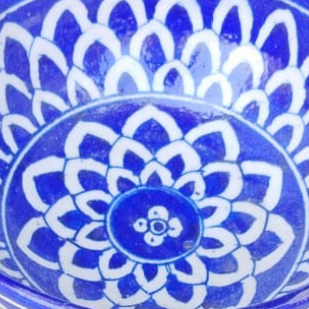 Dahlia Ceramic Bowl 8 Inches