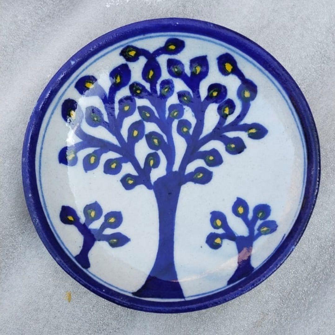 Tree of Life Ceramic Plate 6 Inches