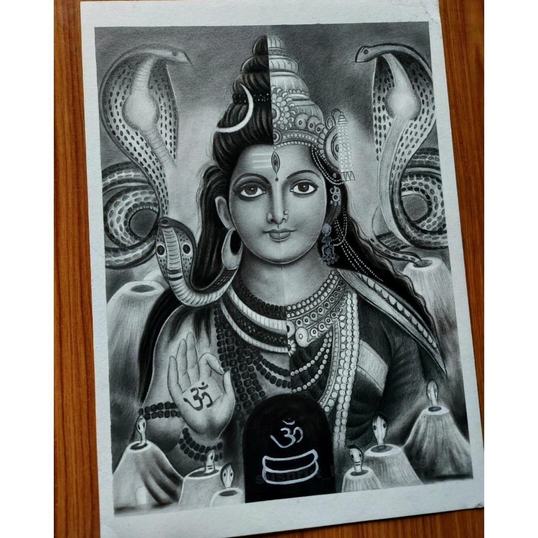 Buy Iron Lord Mahadev Wall Art With Led In Black at 23% OFF by Malik Design  | Pepperfry