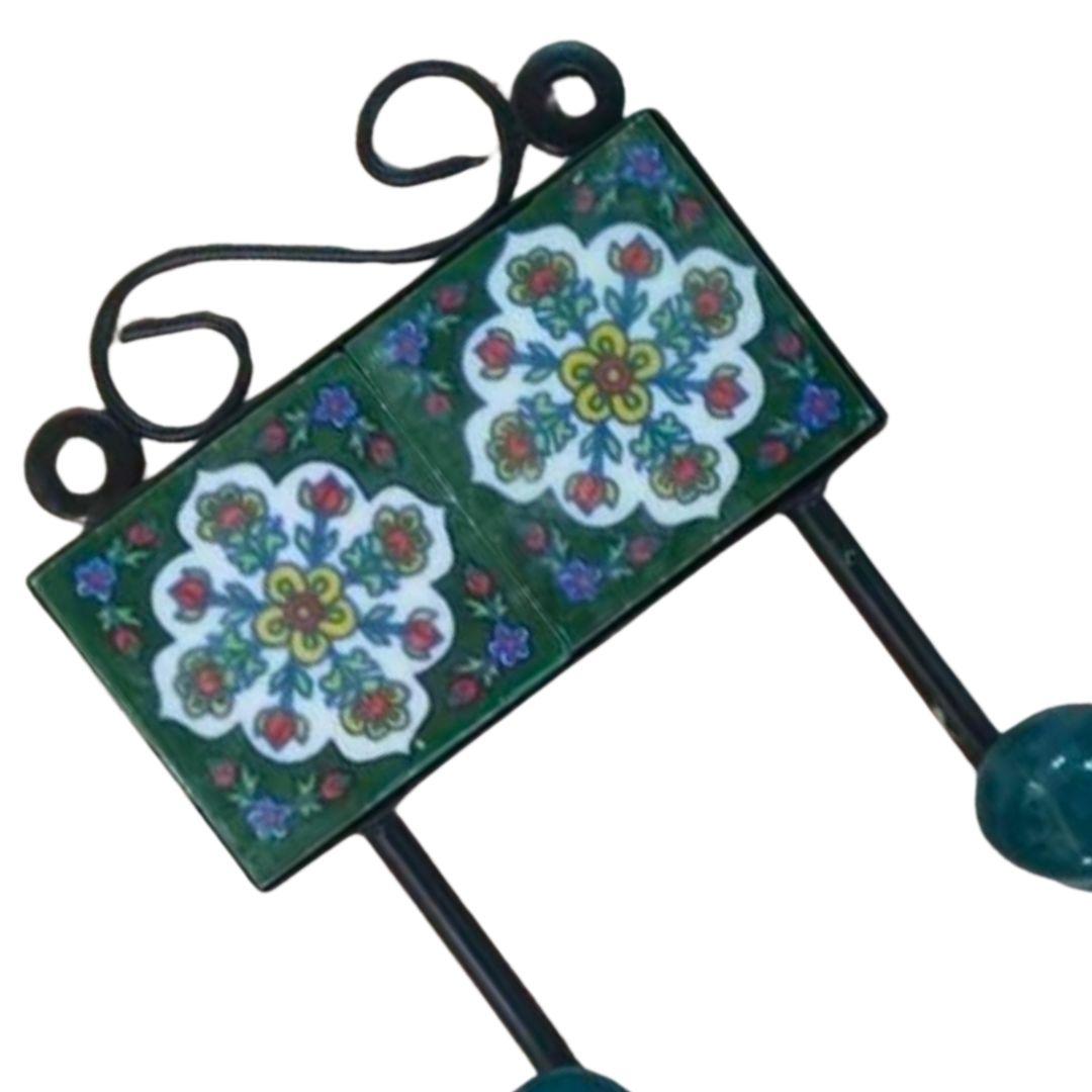 Blue Pottery Ceramic Double Hangers in multiple colour options