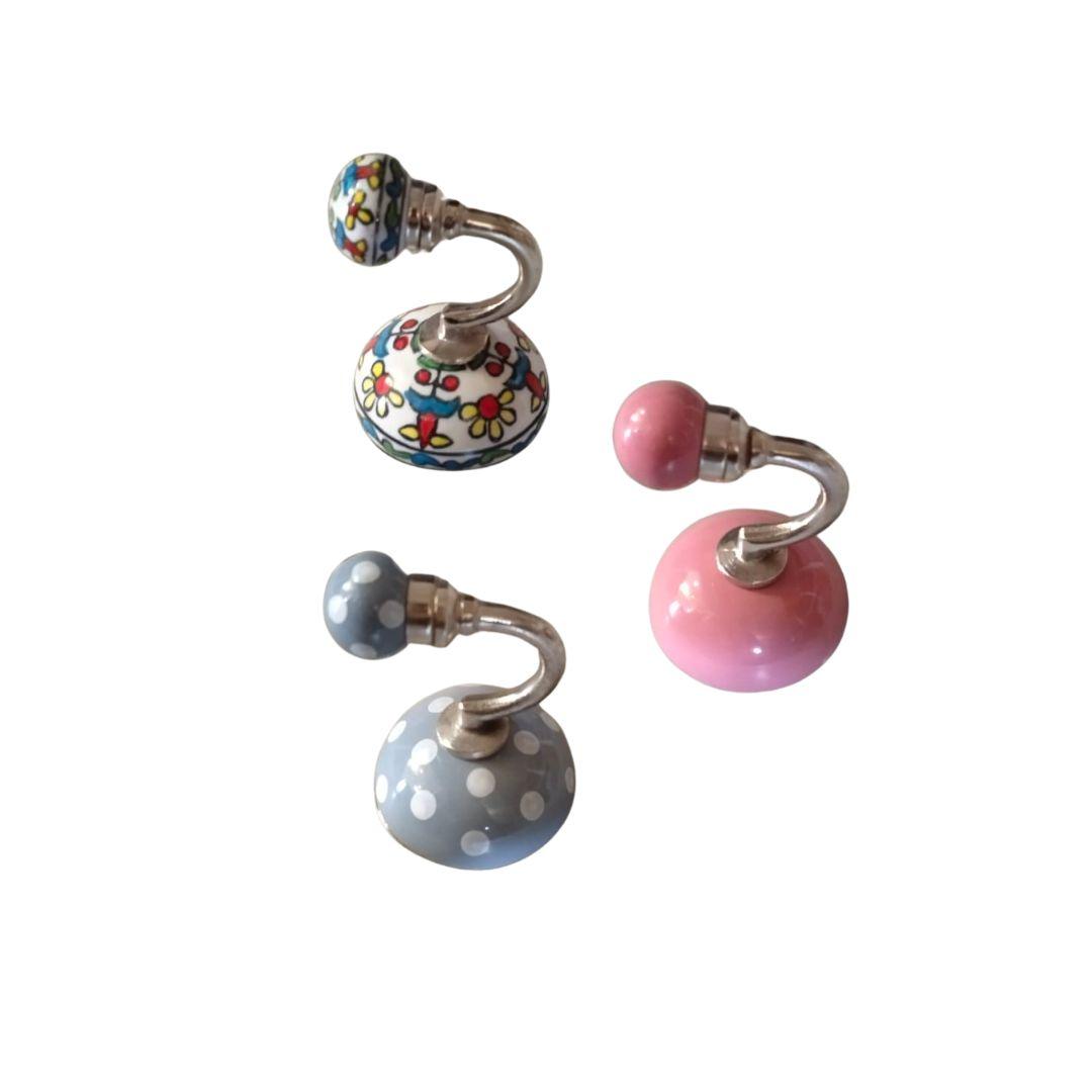 Blue Pottery Ceramic Bulb Hangers