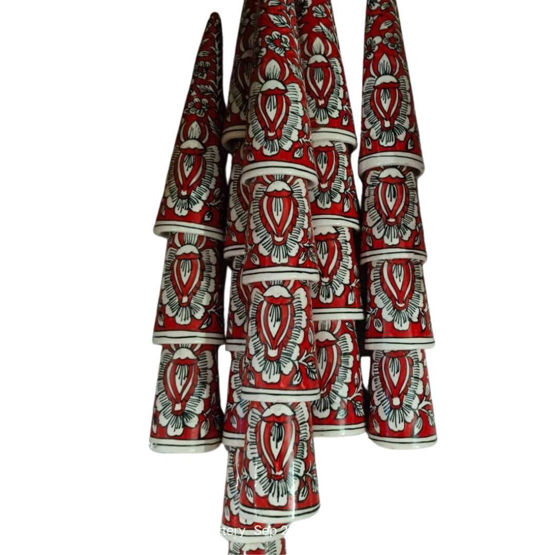 Paisley Blue Pottery Ceramic Planters in multiple colour options