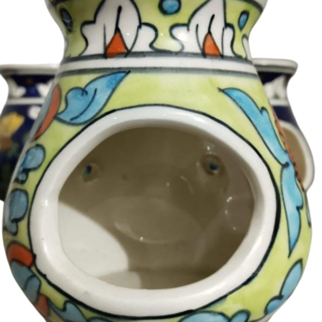 Pista Blue Pottery Ceramic Oil Diffuser