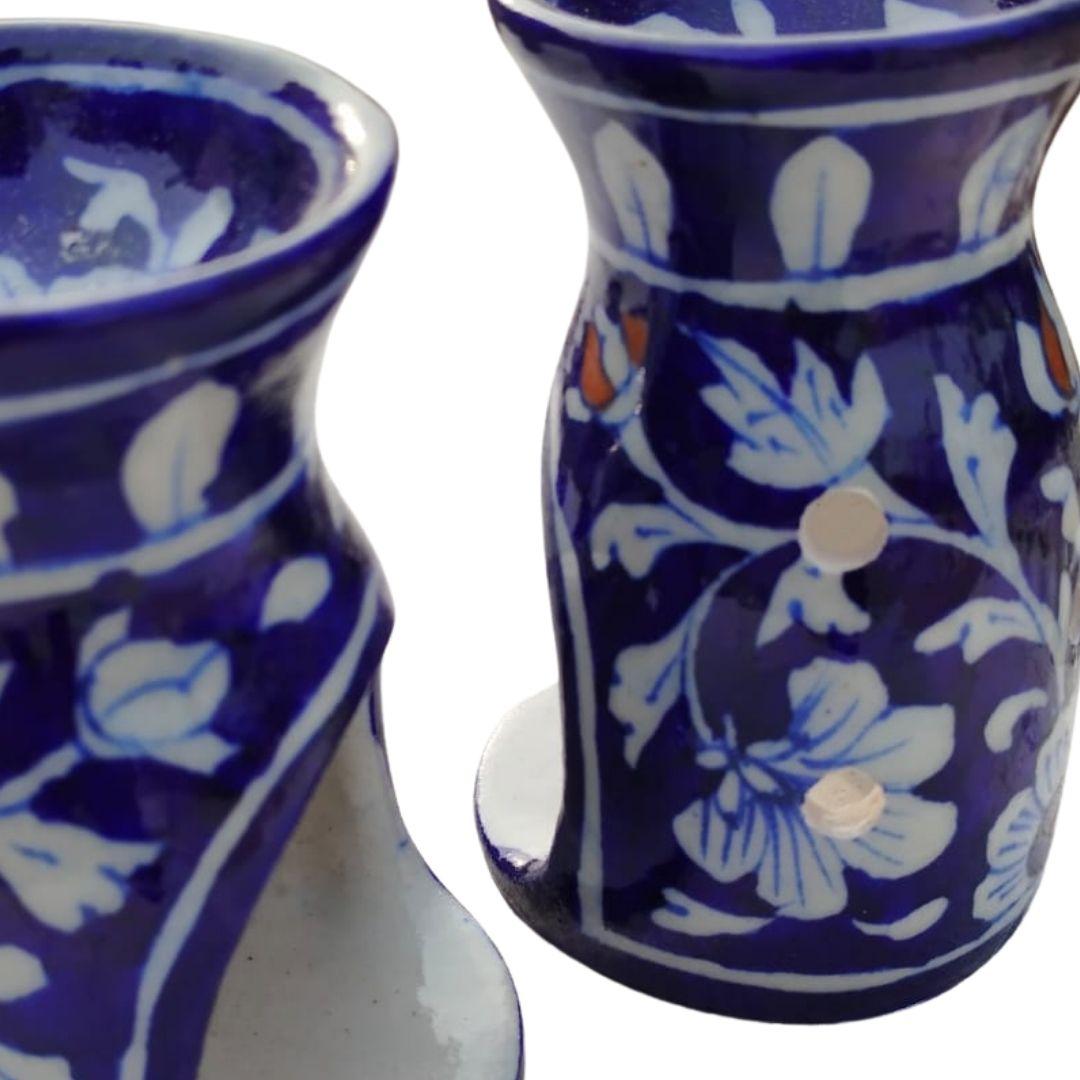 Indigo Blue Pottery Ceramic oil diffuser