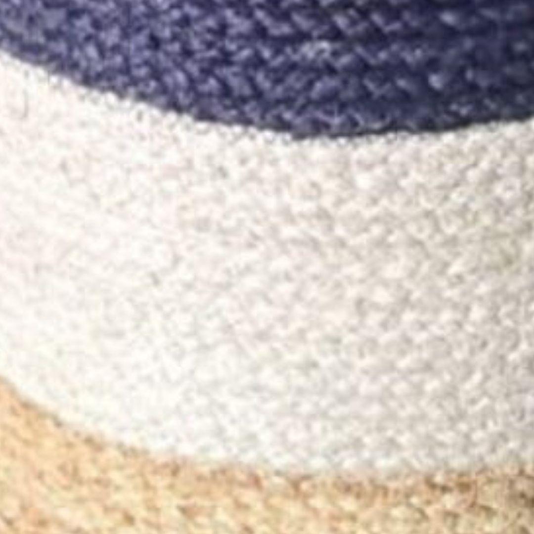 Oxford Jute Storage Organiser Basket