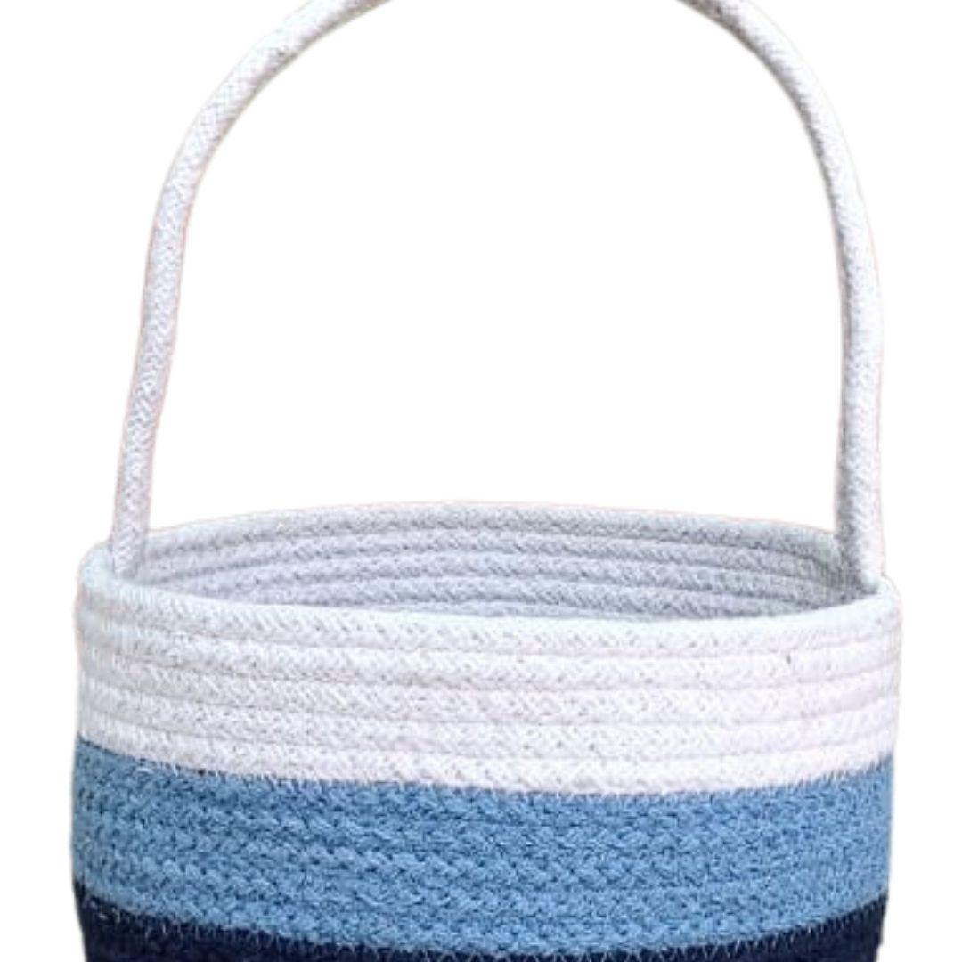 Midnight Triple Layer Cotton Rope Gift Hamper Basket