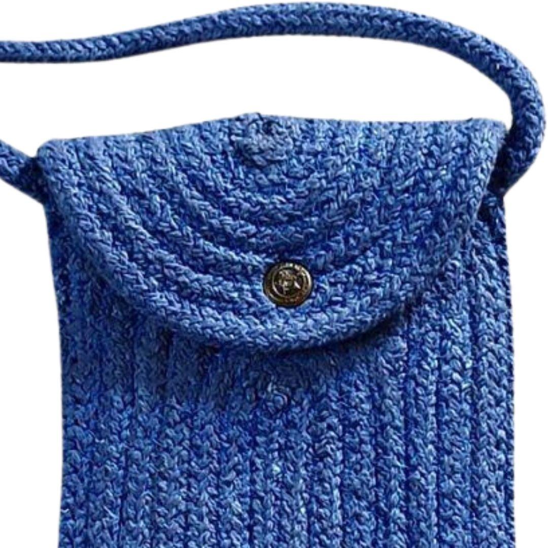 Cotton Rope Mobile Sling Bag