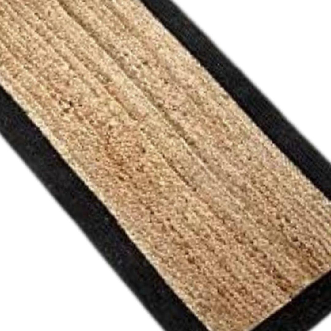 Black Border Jute Carpet