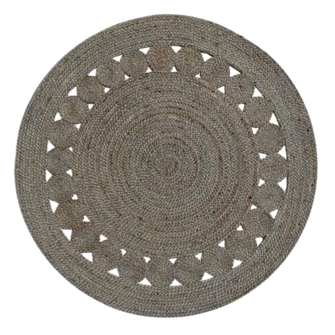 Natural Jute Grey Carpet