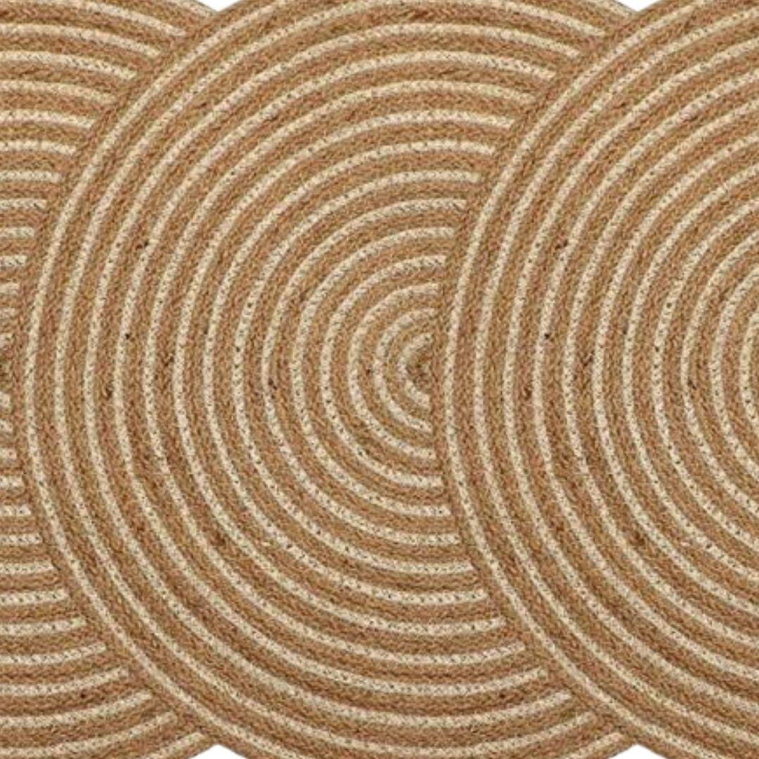Jute Place mats for dining table set of 6