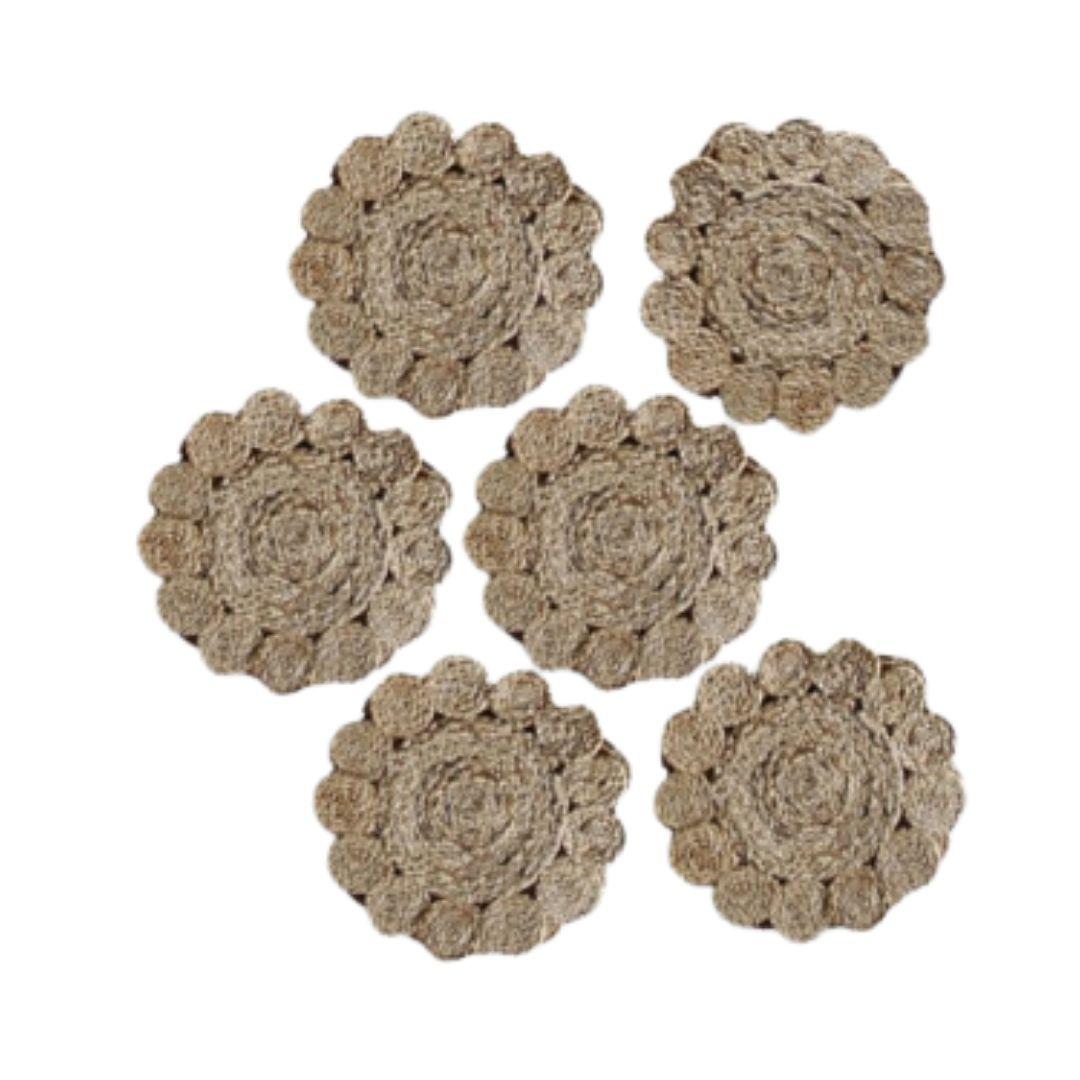 Natural Jute Boho Table Placemats