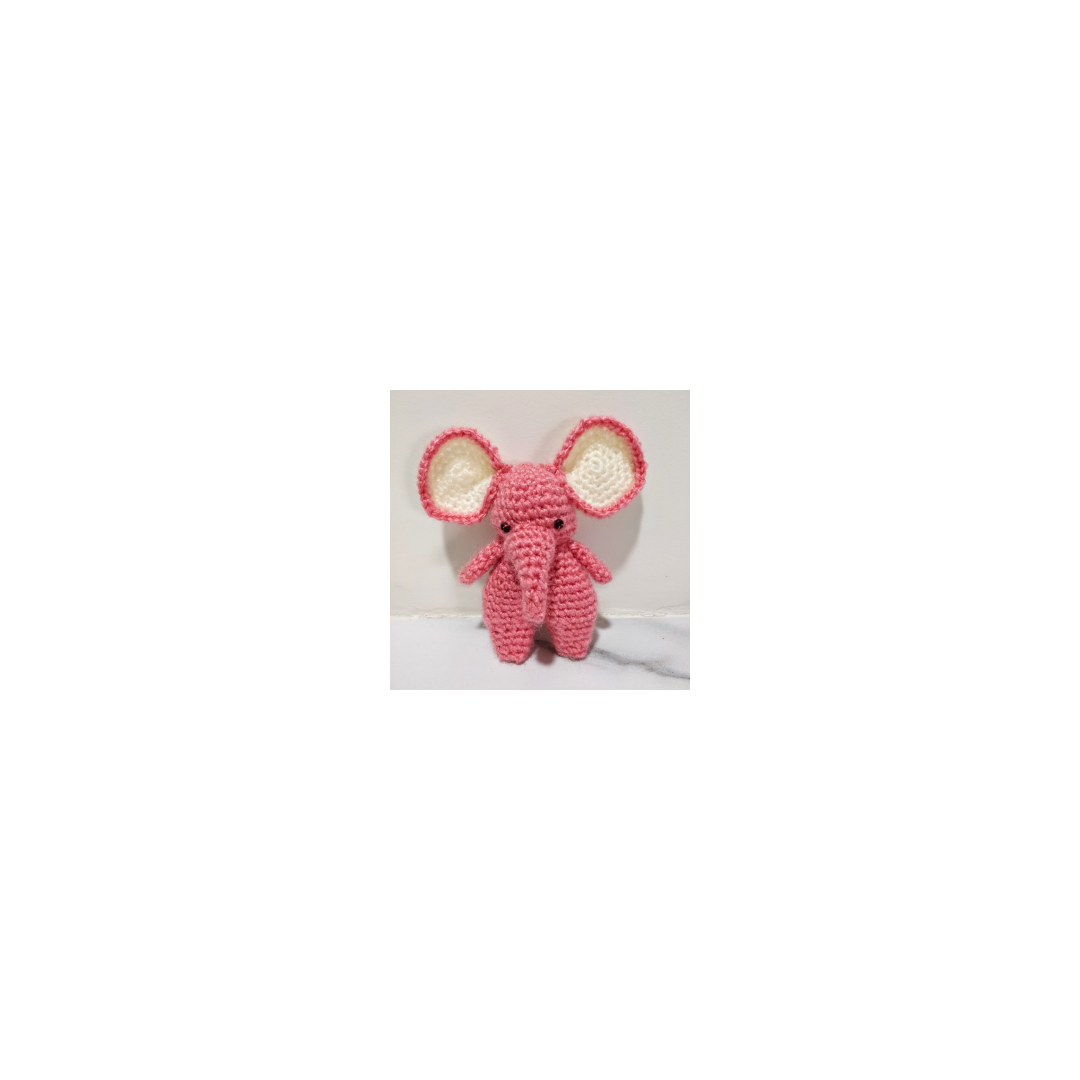Gulabo Crochet Amigurumi Elephant Soft Toy
