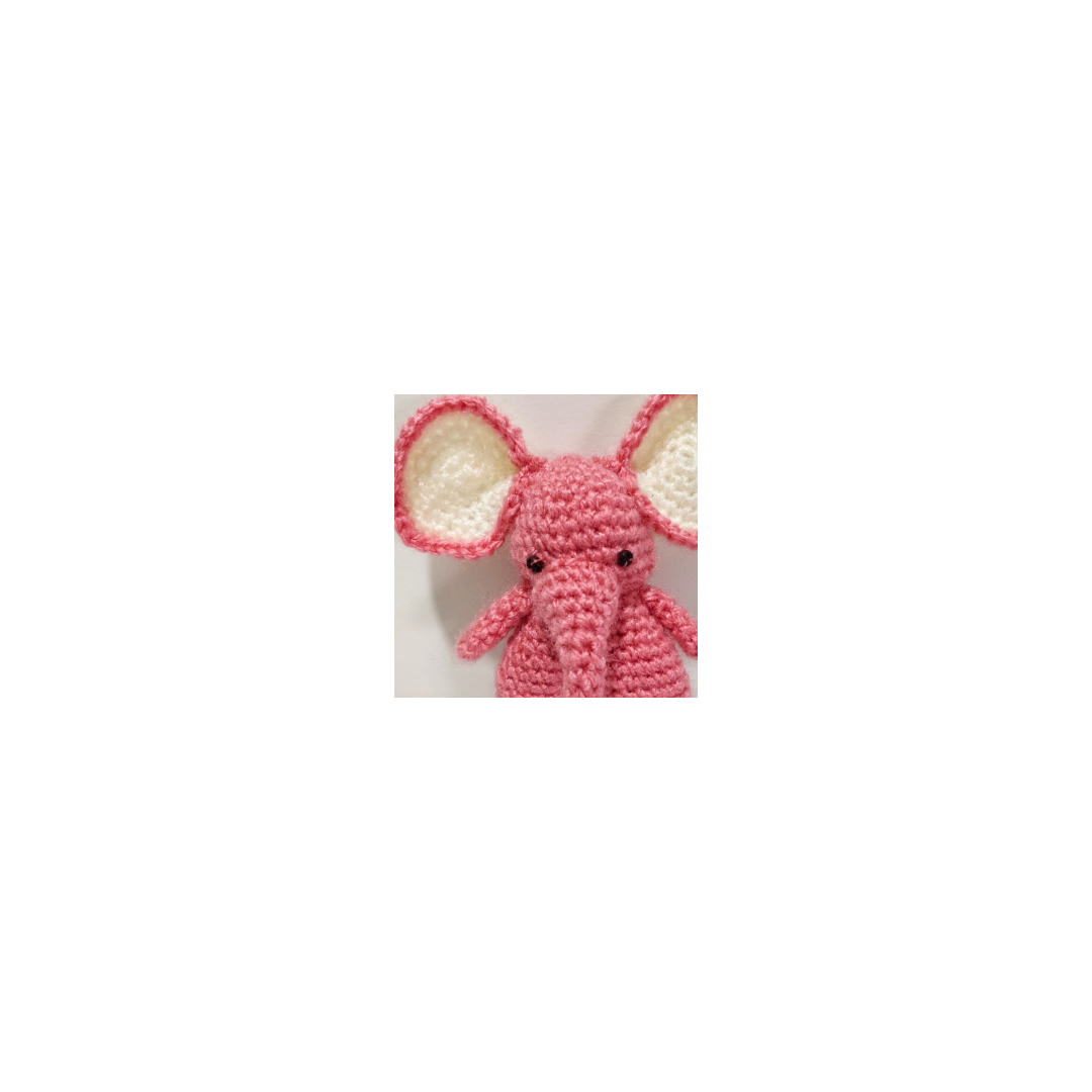 Gulabo Crochet Amigurumi Elephant Soft Toy