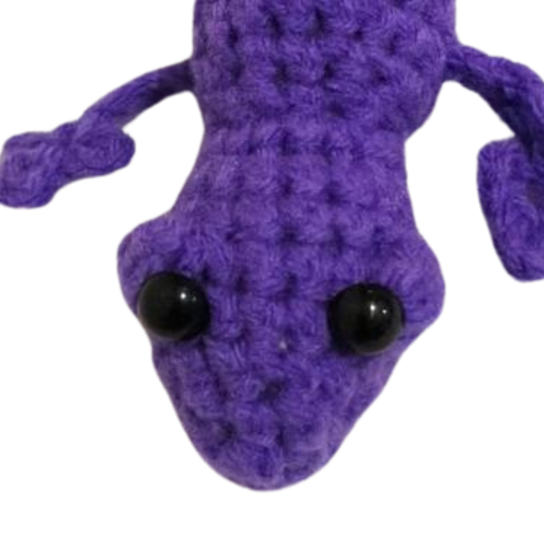 Crochet Gecko Soft Toy