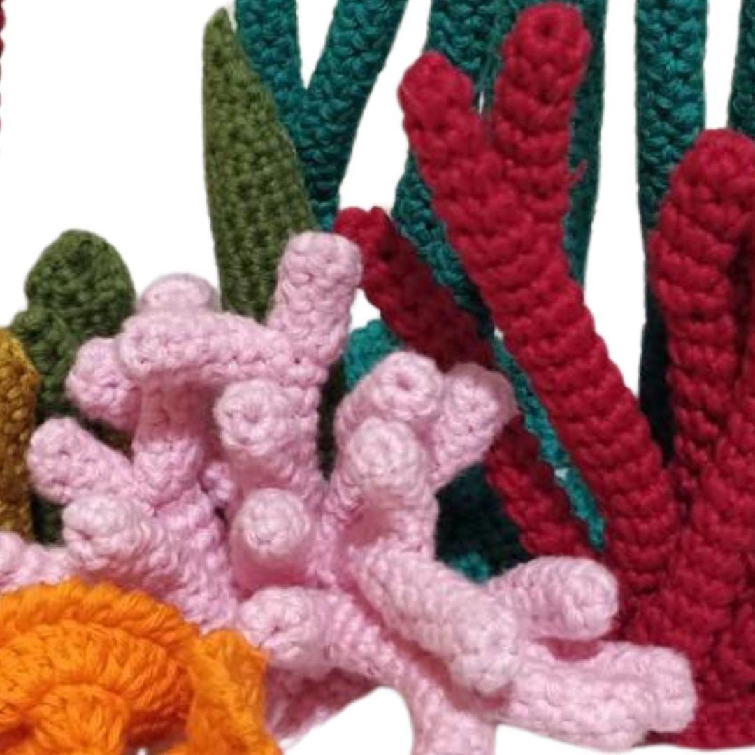 Crochet Corals Soft Toy