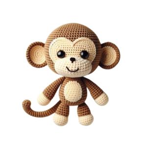 Amigurumi Crochet Monkey Soft Toy